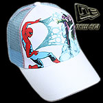 NEW ERA TRUCKER CAP SPIDERMAN COMIC WHITE -OSFA-