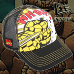 NEW ERA TRUCKER CAP FANTASTIC4 THE THING BLACK -OSFA-