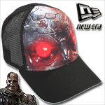 NEW ERA TRUCKER CAP TERMINATOR SALVATION GLARE BLACK