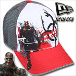 NEW ERA TRUCKER CAP TERMINATOR SALVATION STRAIN RED