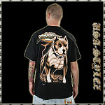 USA-STYLEZ NYC SPECIAL TEE SHIRT RUDE DOG BLACK