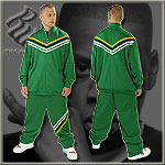 ROCAWEAR TRACK SUIT ANZUG SOUT EAST SIDE KELLY GREEN