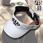 SHADY LTD. by EMINEM DJ VISOR CAP WHITE OSFA