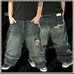 SOUTHPOLE BAGGY JEANS HOSE THA MISSION ULTRA WASH