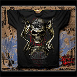 XTREME LEGENDS T-SHIRT MEGA SKULL BLACK
