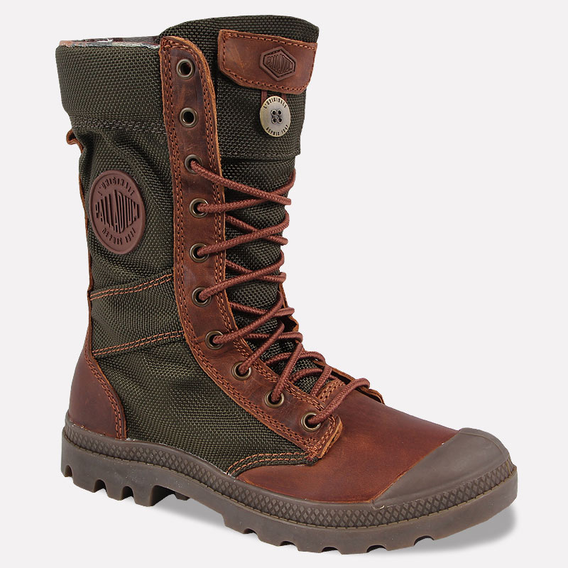 Palladium Women's Boots Shoes Pampa Tactical Winter Boots Real Leather