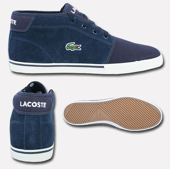 LACOSTE HALF BOOTS SHOES AMPTHILL TBC / TRIB SPM HIGH TOP TRAINERS UNI ...