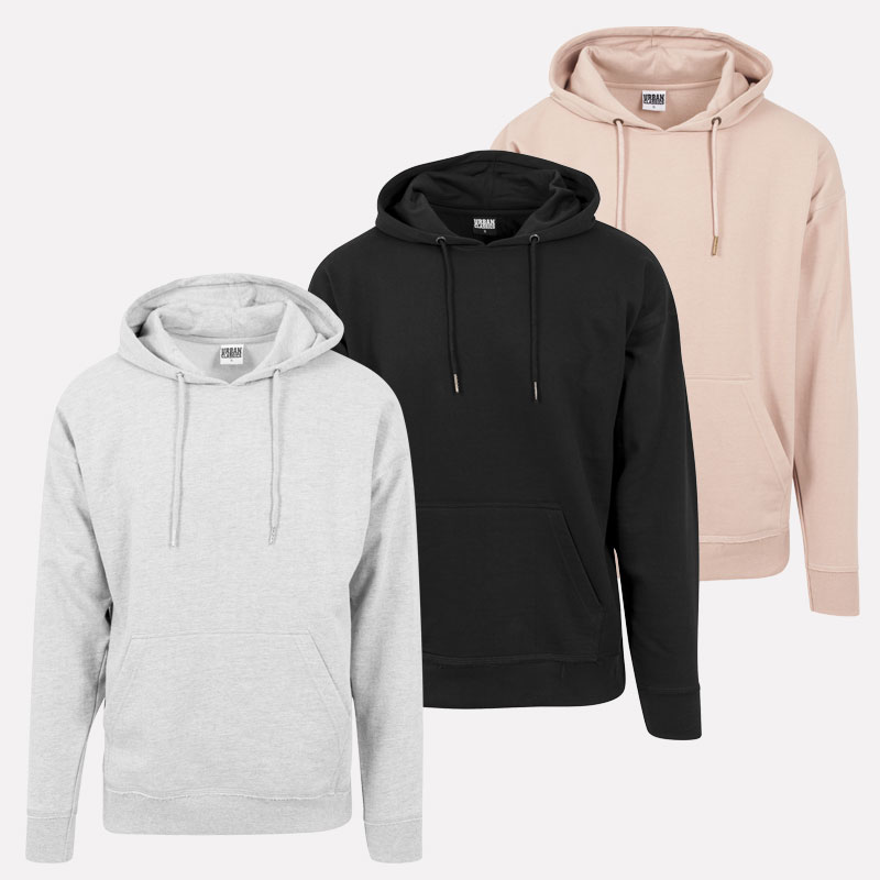 Felpa Con Cappuccio Urban Classics Uomo - Oversized Sweat Hoody Streetwear - Foto 5